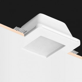 Profilo lineare in gesso per taglio luce led 350slim