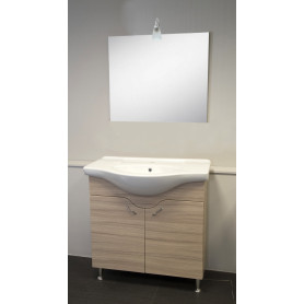 D Isanto Arredo Bagno.Colonna Bagno Splash Cm 140 Rovere Grigio In Offerta Mobili Da