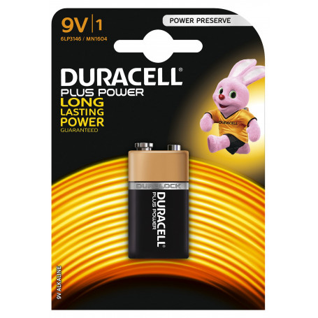 DURACELL PILA ALCALINA TRANSISTOR MN1604 PZ.1