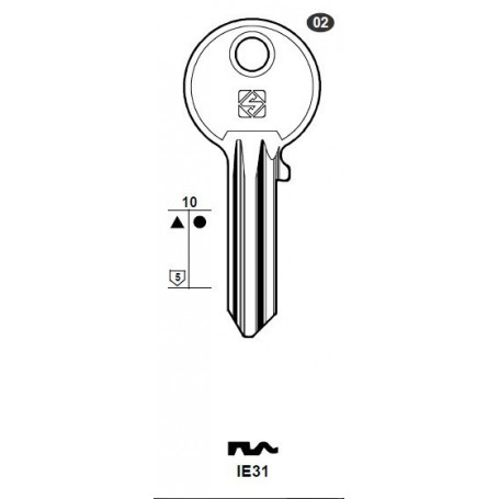 CHIAVI SILCA PROFILO IE31 ASC            GR.2