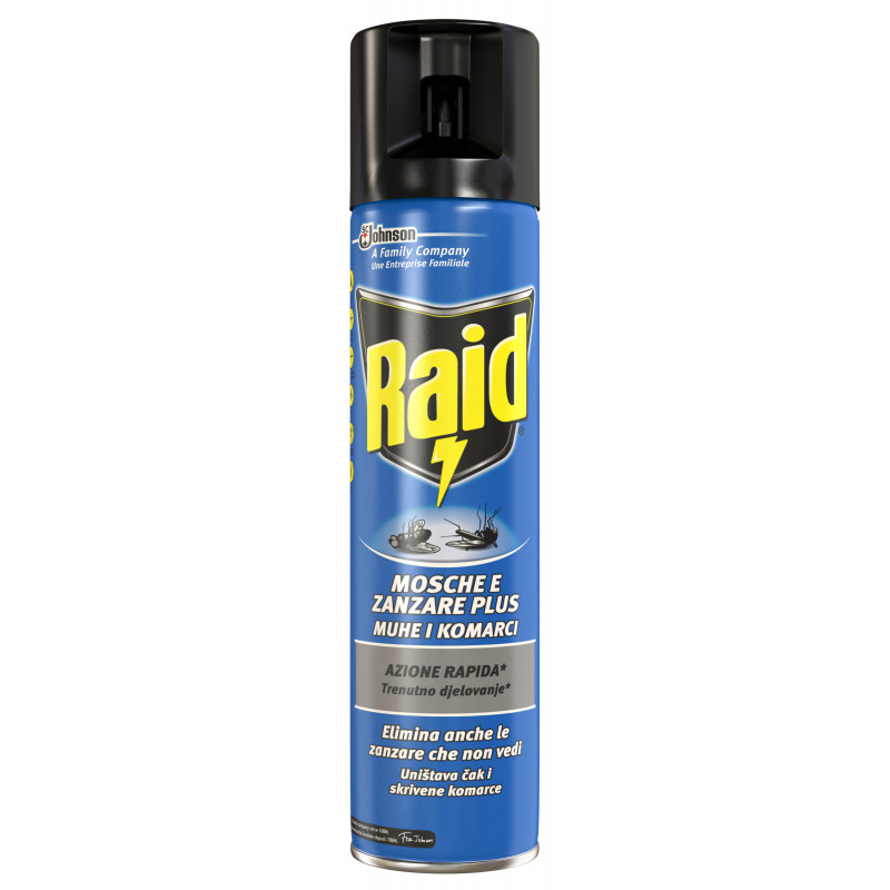 RAID MOSCHE E ZANZARE SPRAY ML.400 in offerta